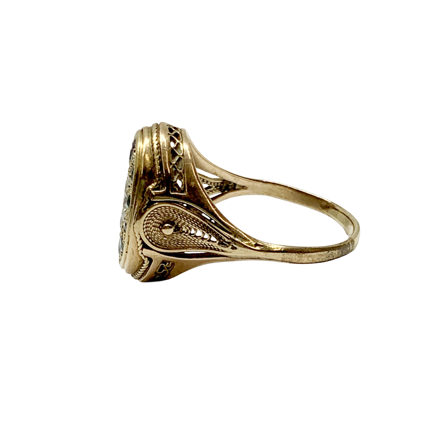 Diamond and Sapphire Ring