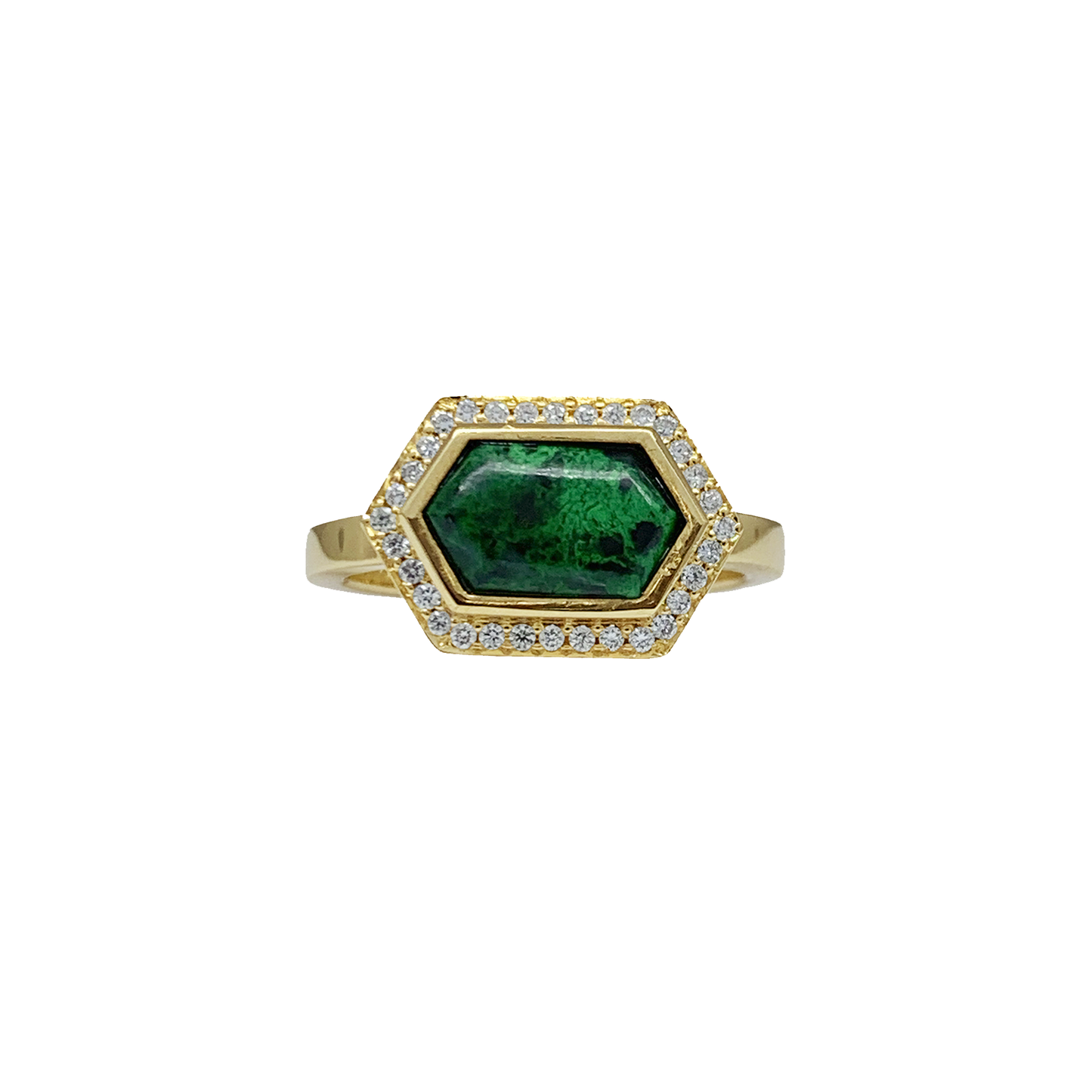 Maw Sit Sit Hexagon Mantle Ring