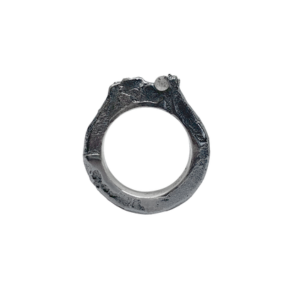 Cosmos Silver Ring #6