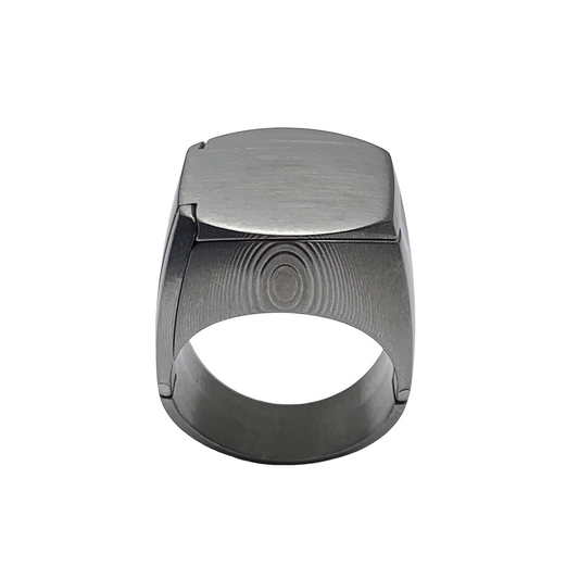 Titanium Poison Ring