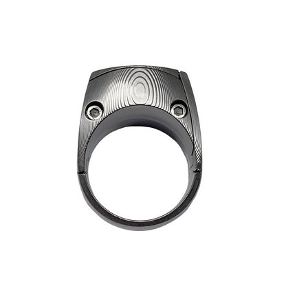 Titanium Poison Ring