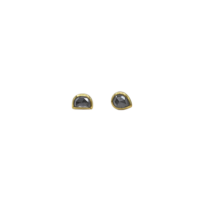 Icy Diamond Mismatched Stud Earrings