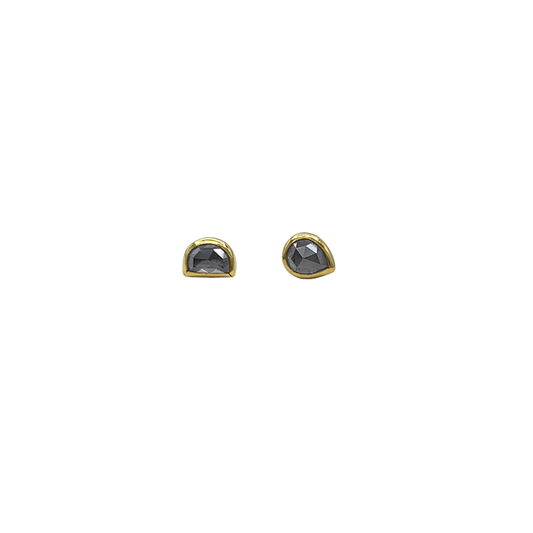 Icy Diamond Mismatched Stud Earrings