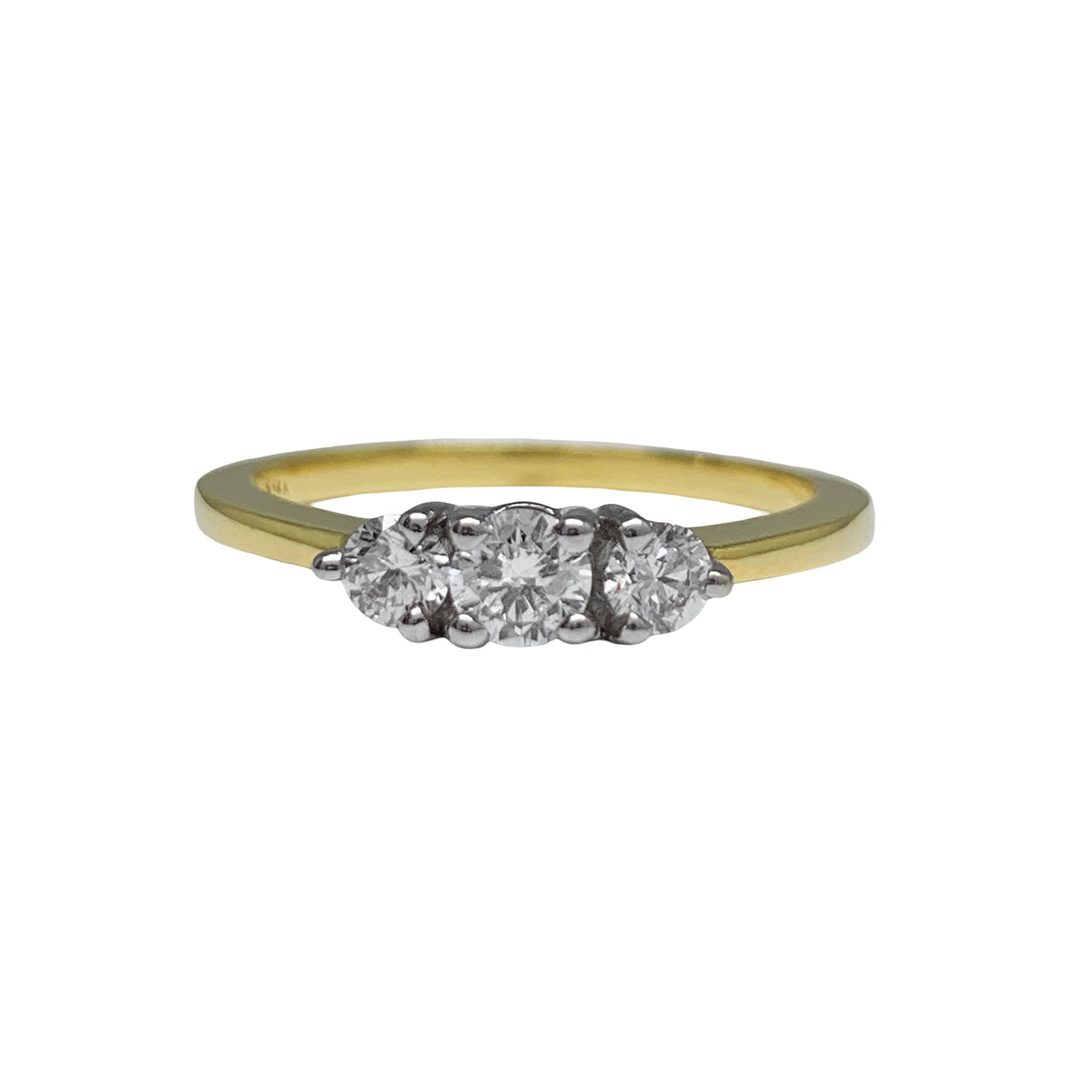 Diamond 3 Stone Ring