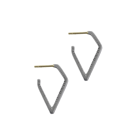 Geometric Hoop Earrings