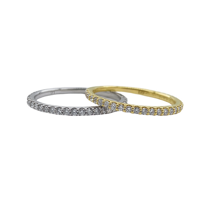 Horizon 3/4 Eternity Band - 1/4 ctw Lab-Grown Diamonds