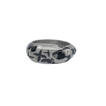 Black Onyx Signet Ring