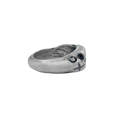 Black Onyx Signet Ring
