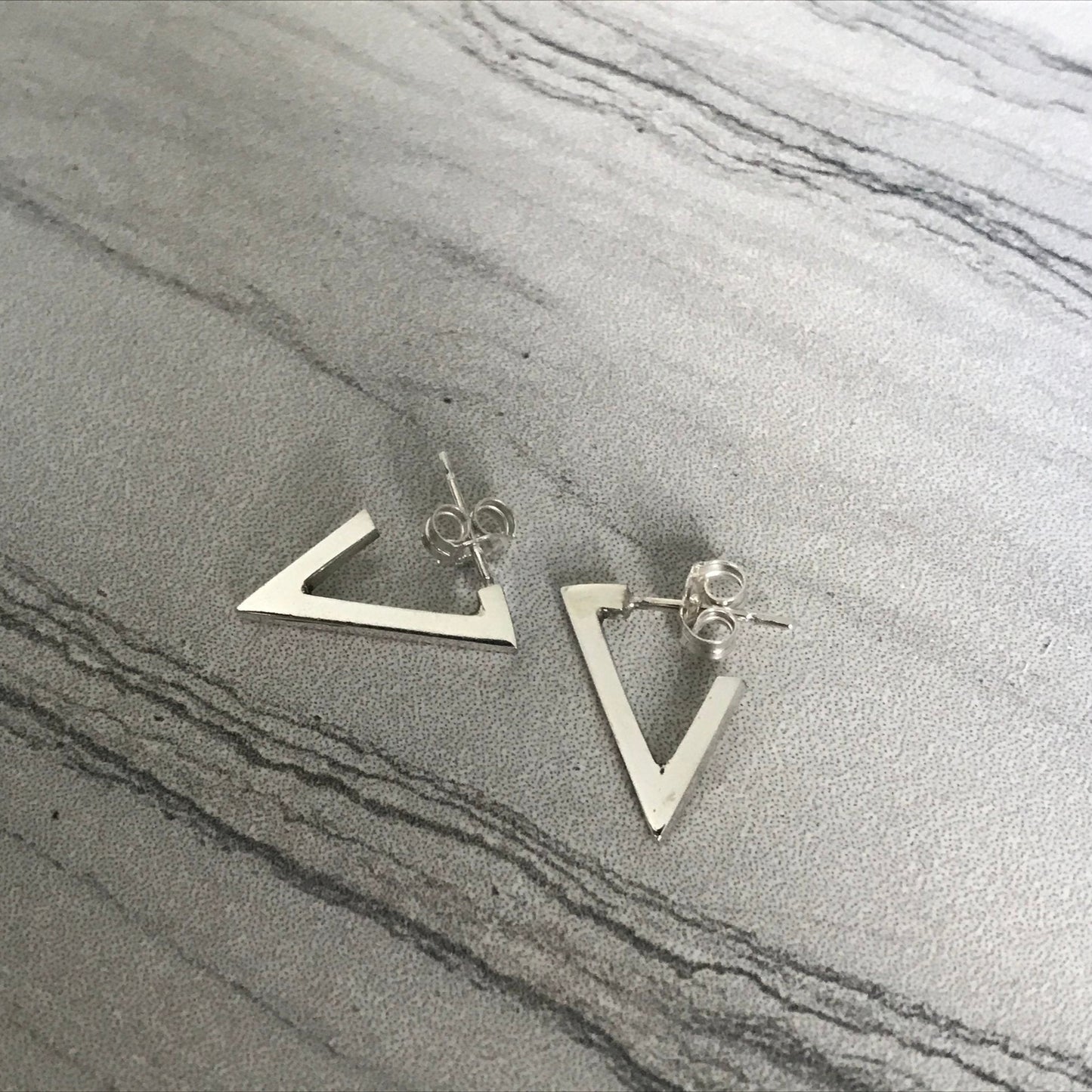 Open Triangle "Rae" Earrings