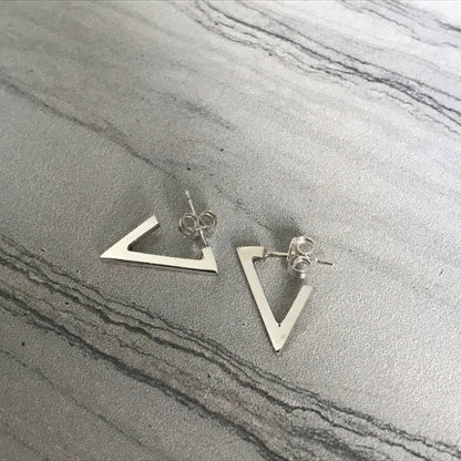 Open Triangle "Rae" Earrings