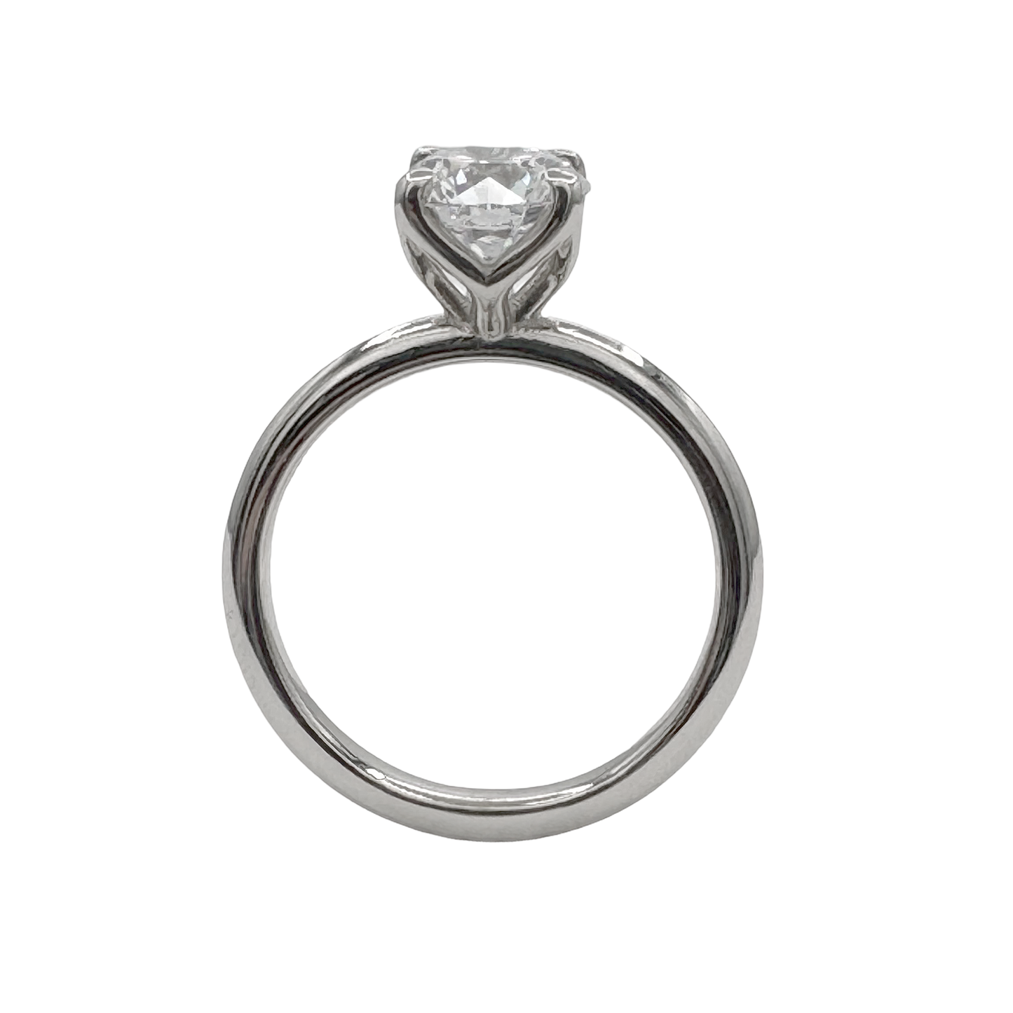 Lotus White Gold Ring