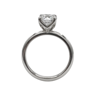 Lotus White Gold Ring