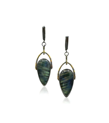Labradorite Drop Earrings