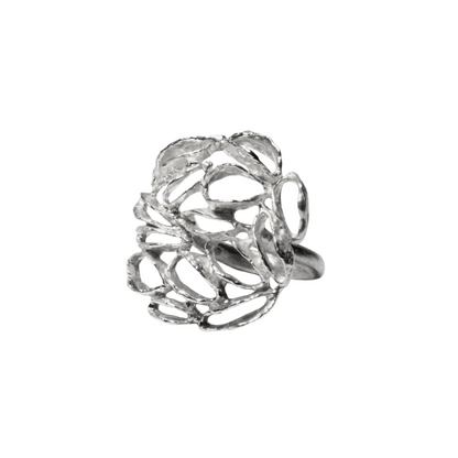 Banksia Medallion Ring