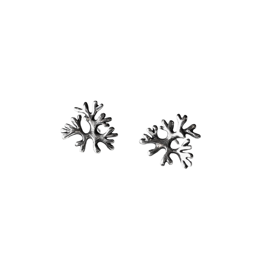 Fan Stud Earrings