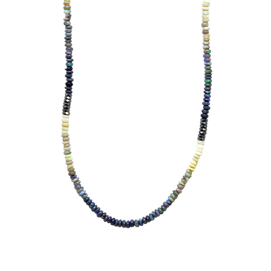 Opal Ombre Bead Necklace