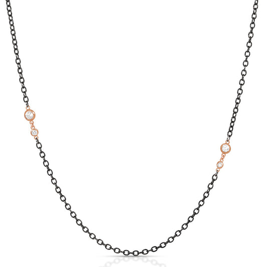 Marlie Diamond Bezel Chain