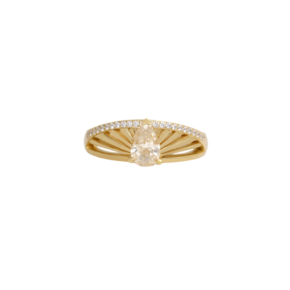 Helianthus Diamond Ring