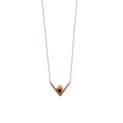 Epaulette Vee Necklace