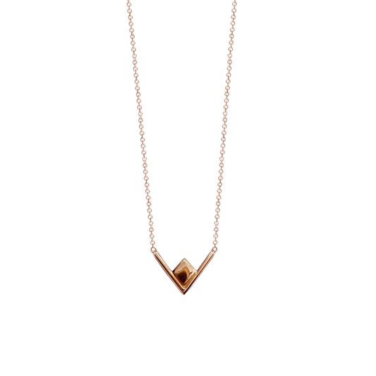 Epaulette Vee Necklace