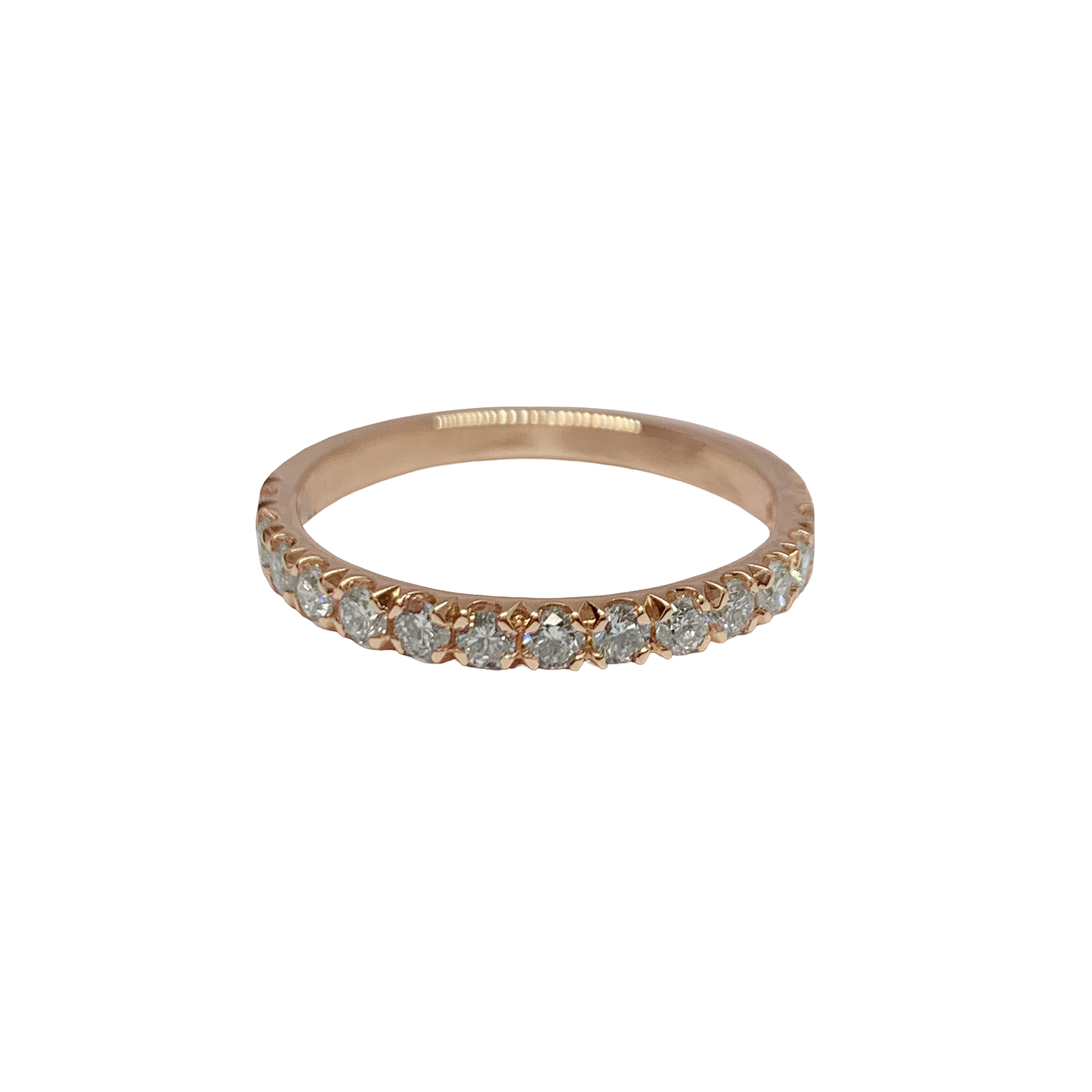 Horizon Half Eternity Band - 1/2 ctw Lab-Grown Diamonds