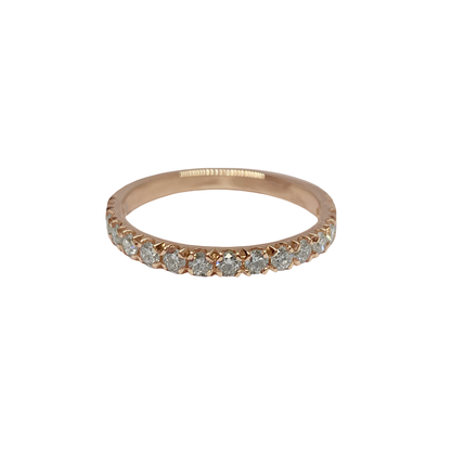 Horizon Half Eternity Band - 1/2 ctw Lab-Grown Diamonds