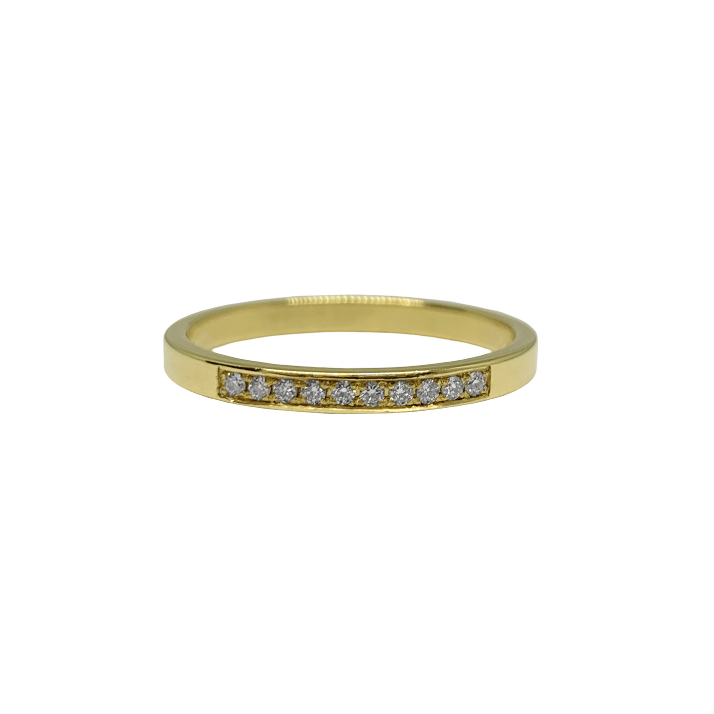 Executive Eternity Band, 10 Diamonds