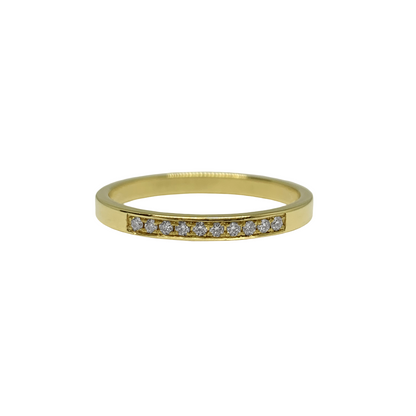 Executive Eternity Band, 10 Diamonds