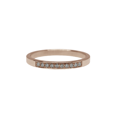 Executive Eternity Band, 10 Diamonds