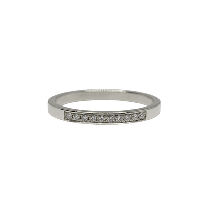Executive Eternity Band, 10 Diamonds