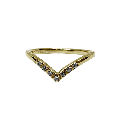 Talon Contour Band with Lab Grown Diamonds