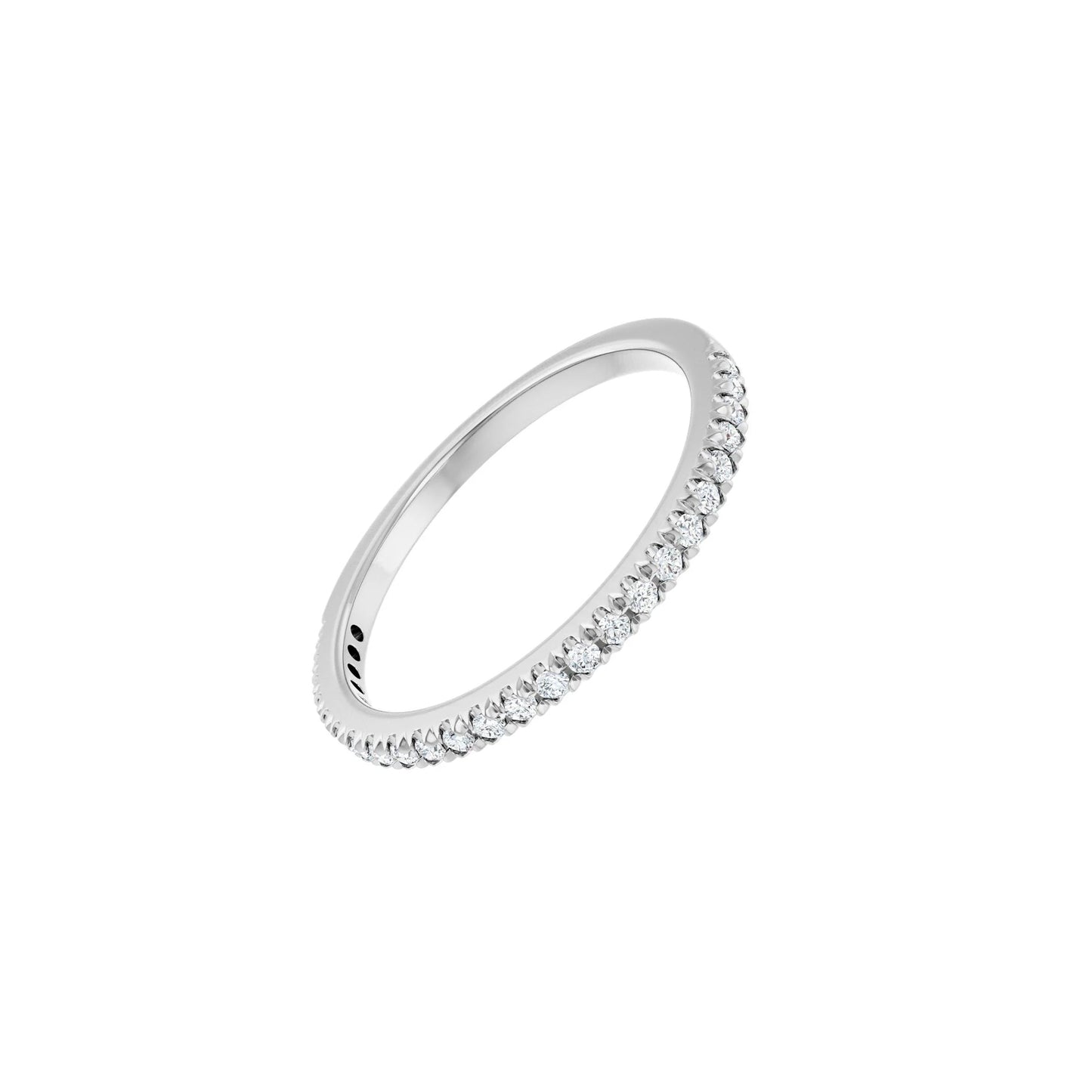 Horizon 3/4 Eternity Band - 1/5 ctw Lab-Grown Diamonds - Platinum