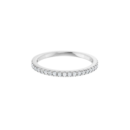 Horizon 3/4 Eternity Band - 1/5 ctw Lab-Grown Diamonds - Platinum