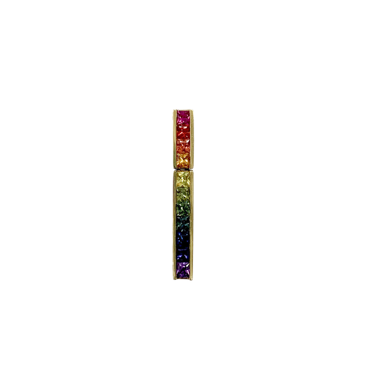 Rainbow Gemstone Pendant