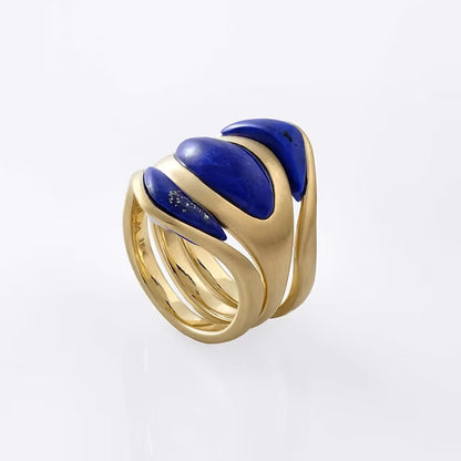 Lapis Stone Stacking Band
