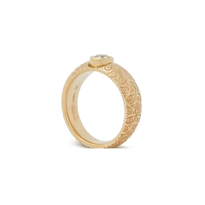 Diamond Tansy Ring